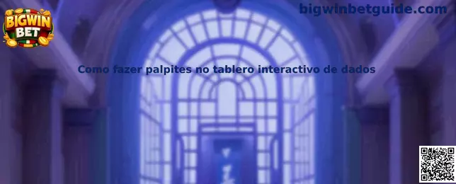 Tablero interactivo de dados para realizar palpites
