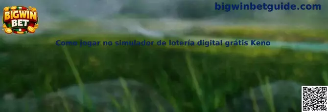 Simulador de lotería digital Keno
