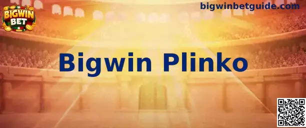 Interfaz del juego Bigwin Plinko