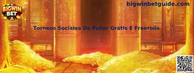 Torneos Sociales De Poker Grátis E Freerolls