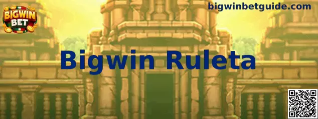 Interfaz digital de Bigwin Ruleta