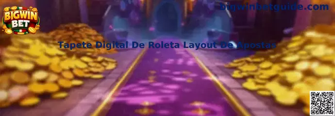 Tapete Digital De Roleta Layout De Apostas
