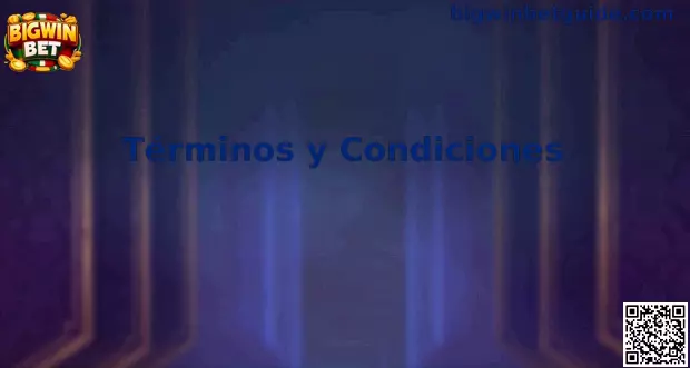 Términos y Condiciones Bigwin Bet México